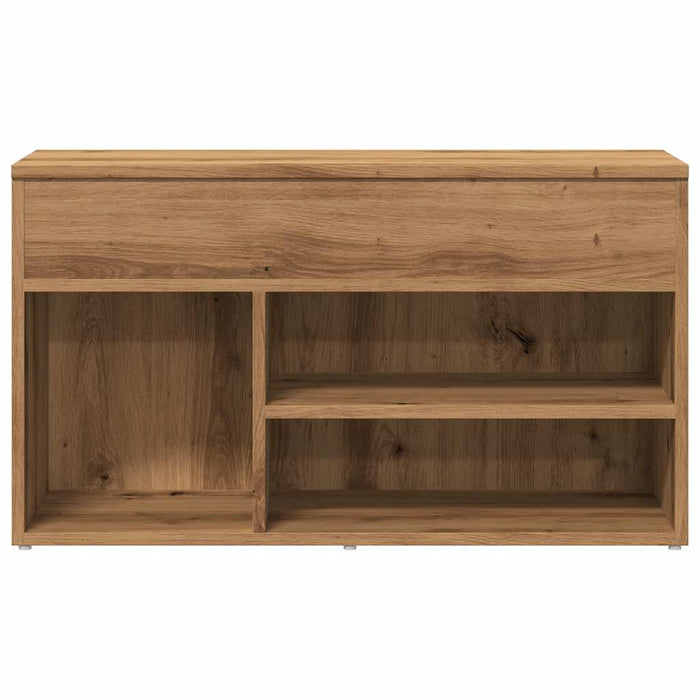 Banchetă pantofar stejar artizanal 80x30x45 cm, lemn prelucrat - WALTI WALTI