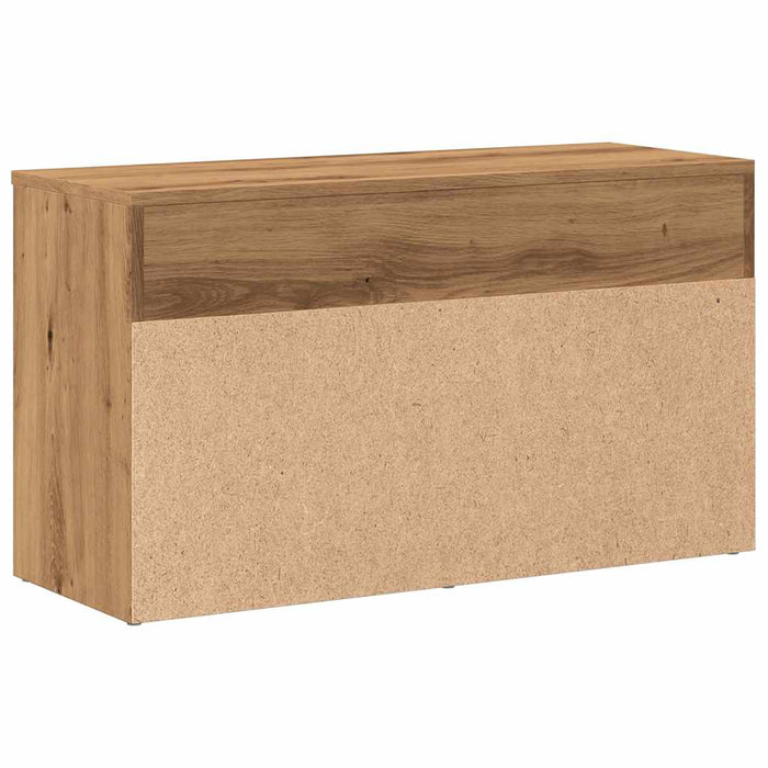 Banchetă pantofar stejar artizanal 80x30x45 cm, lemn prelucrat - WALTI WALTI