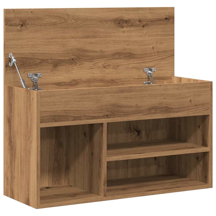 Banchetă pantofar stejar artizanal 80x30x45 cm, lemn prelucrat - WALTI WALTI