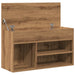 Banchetă pantofar stejar artizanal 80x30x45 cm, lemn prelucrat - WALTI WALTI