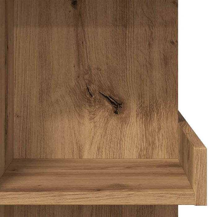 Masă bar cu raft de depozitare Stejar artizanal 100x48x101,5 cm - WALTI WALTI