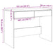 Birou, lemn vechi, 101x50x76,5 cm, lemn prelucrat - WALTI WALTI