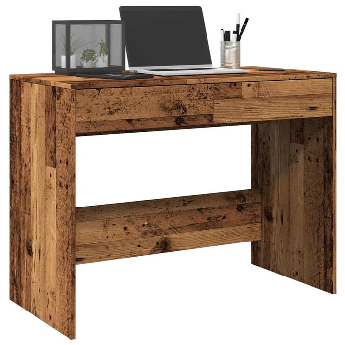 Birou, lemn vechi, 101x50x76,5 cm, lemn prelucrat - WALTI WALTI