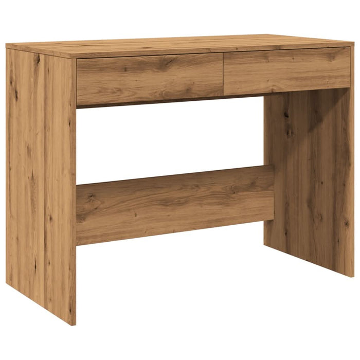 Birou, stejar artizanal, 101x50x76,5 cm, lemn prelucrat - WALTI WALTI