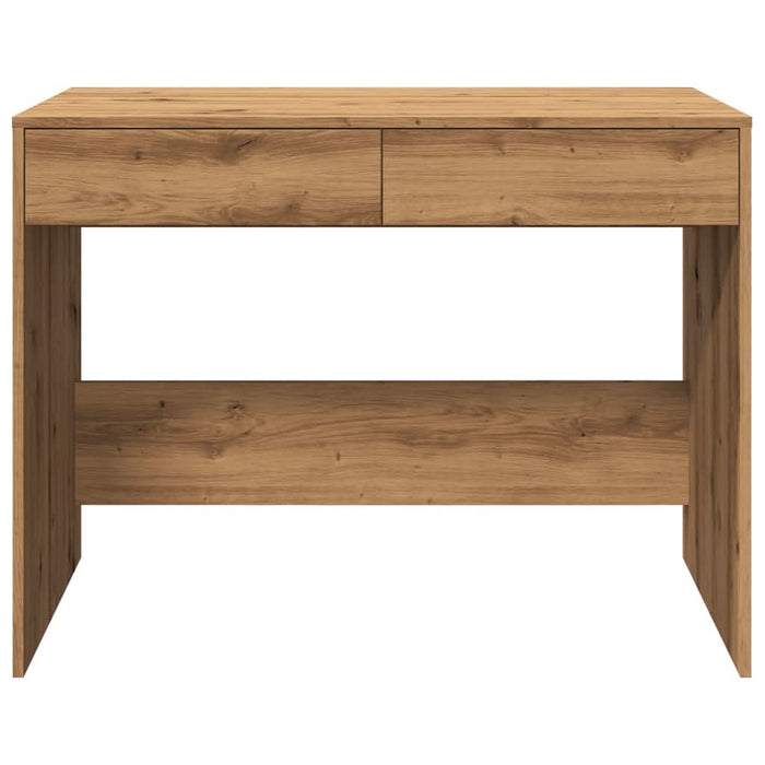 Birou, stejar artizanal, 101x50x76,5 cm, lemn prelucrat - WALTI WALTI