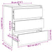 Dulap, lemn vechi, 70x41x75 cm, lemn prelucrat - WALTI WALTI