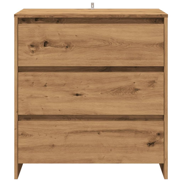 Dulap, stejar artizanal, 70x41x75cm, lemn prelucrat - WALTI WALTI