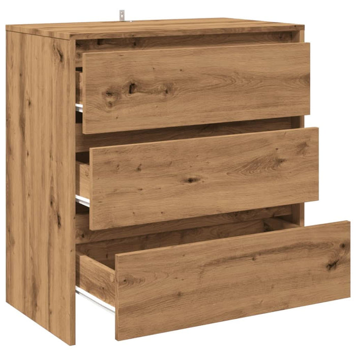 Dulap, stejar artizanal, 70x41x75cm, lemn prelucrat - WALTI WALTI