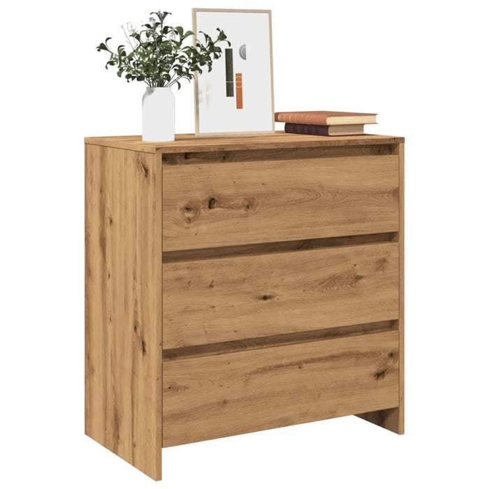 Dulap, stejar artizanal, 70x41x75cm, lemn prelucrat - WALTI WALTI
