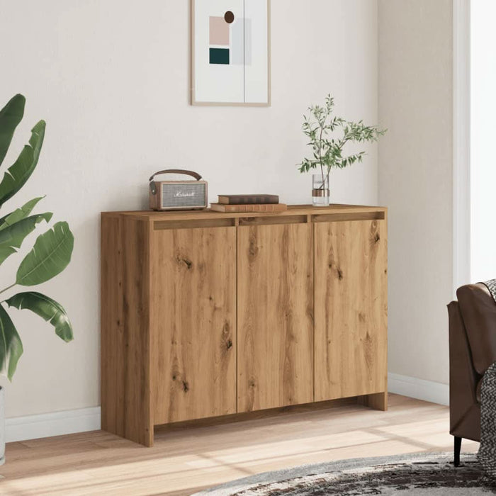 Dulap, stejar artizanal, 102x33x75 cm, lemn prelucrat - WALTI WALTI
