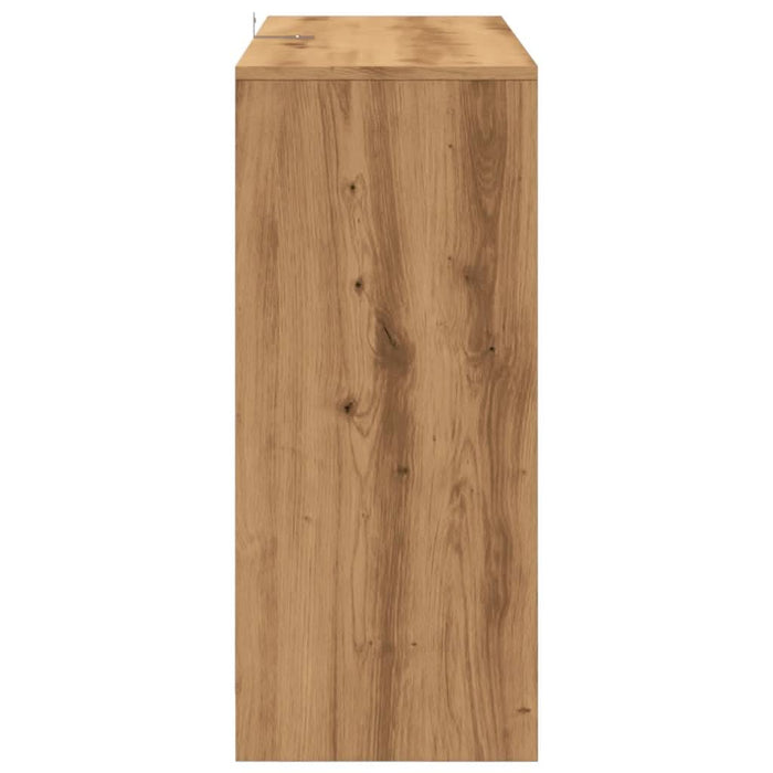 Dulap, stejar artizanal, 102x33x75 cm, lemn prelucrat - WALTI WALTI