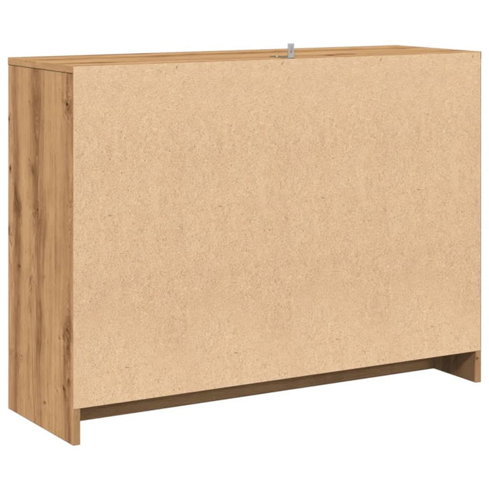 Dulap, stejar artizanal, 102x33x75 cm, lemn prelucrat - WALTI WALTI