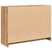 Dulap, stejar artizanal, 102x33x75 cm, lemn prelucrat - WALTI WALTI