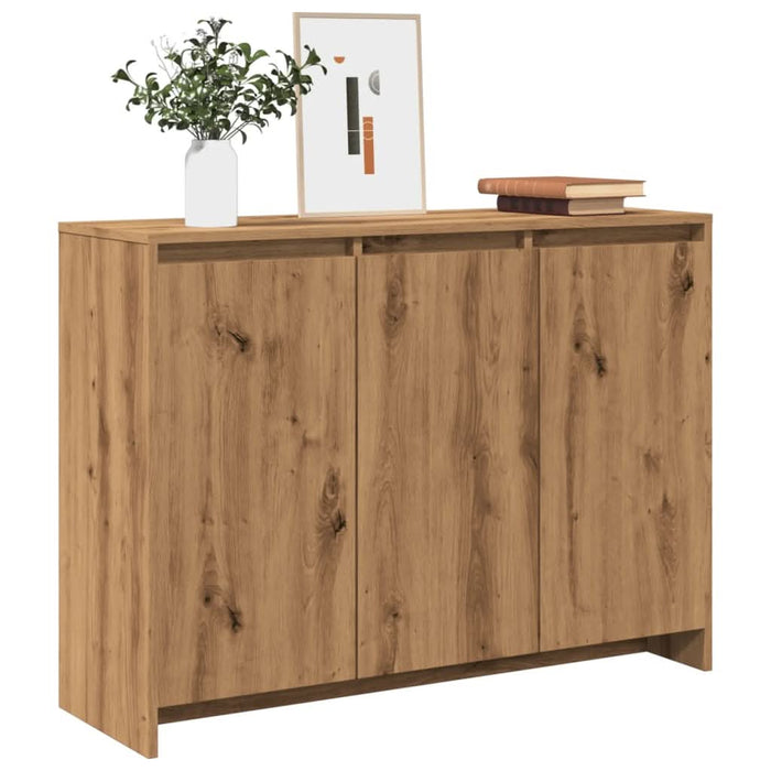 Dulap, stejar artizanal, 102x33x75 cm, lemn prelucrat - WALTI WALTI