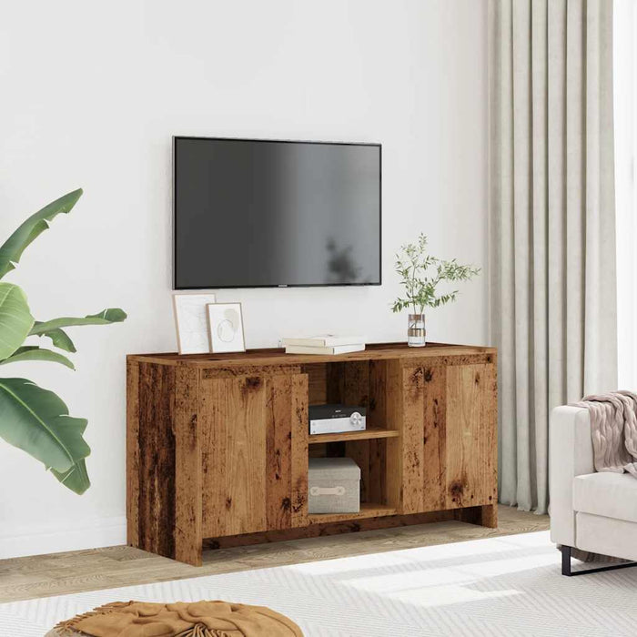 Dulap TV, lemn vechi, 102x37,5x52,5 cm, lemn prelucrat - WALTI WALTI