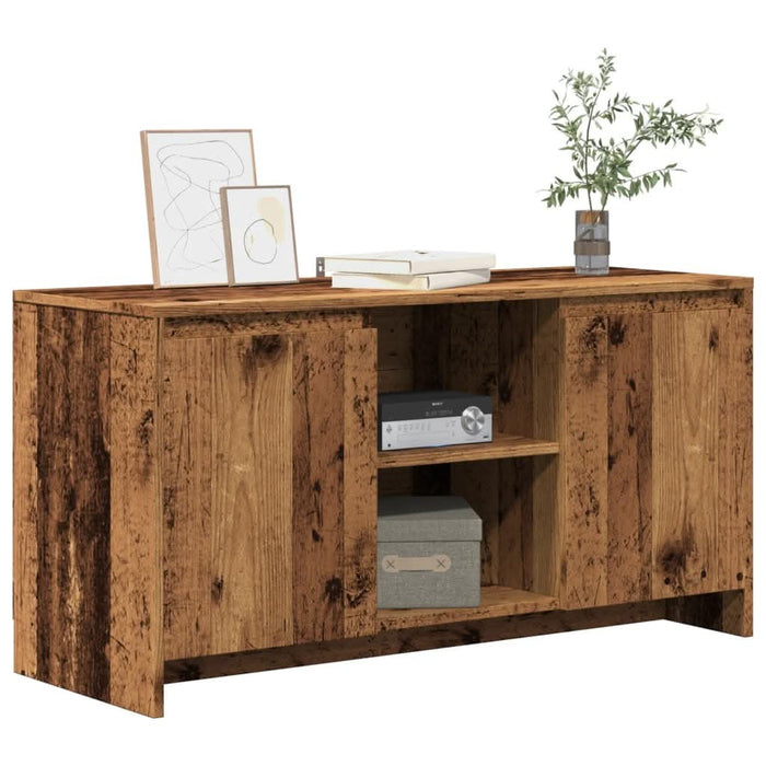 Dulap TV, lemn vechi, 102x37,5x52,5 cm, lemn prelucrat - WALTI WALTI