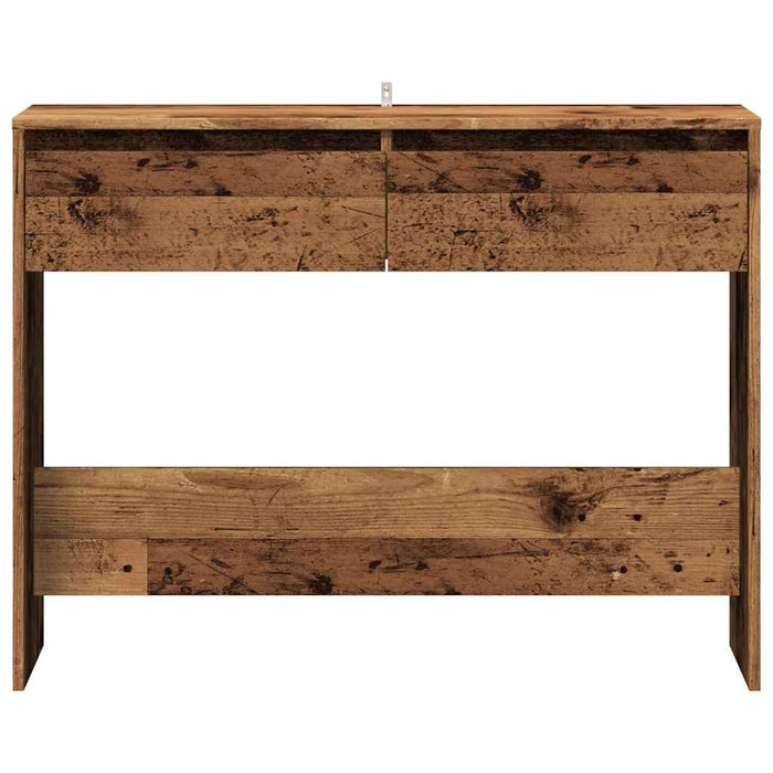 Masă consolă, lemn vechi, 100x35x76,5 cm, lemn prelucrat - WALTI WALTI