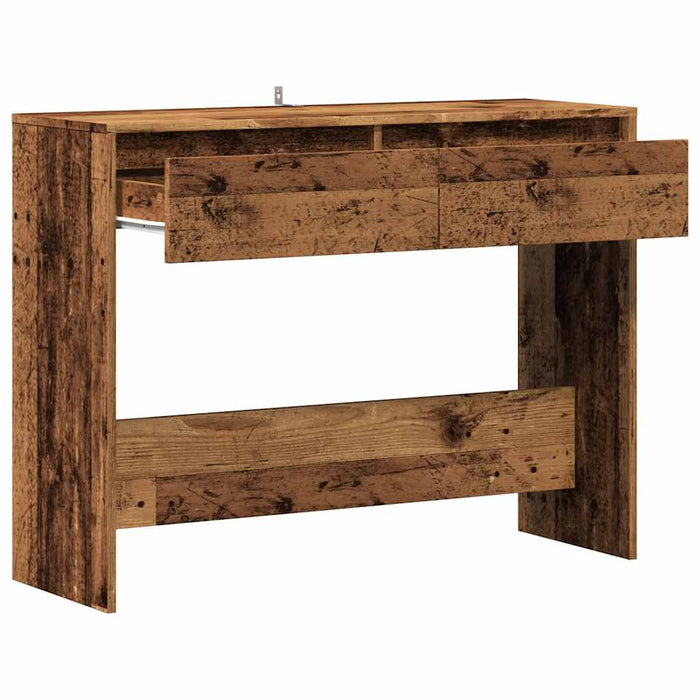 Masă consolă, lemn vechi, 100x35x76,5 cm, lemn prelucrat - WALTI WALTI