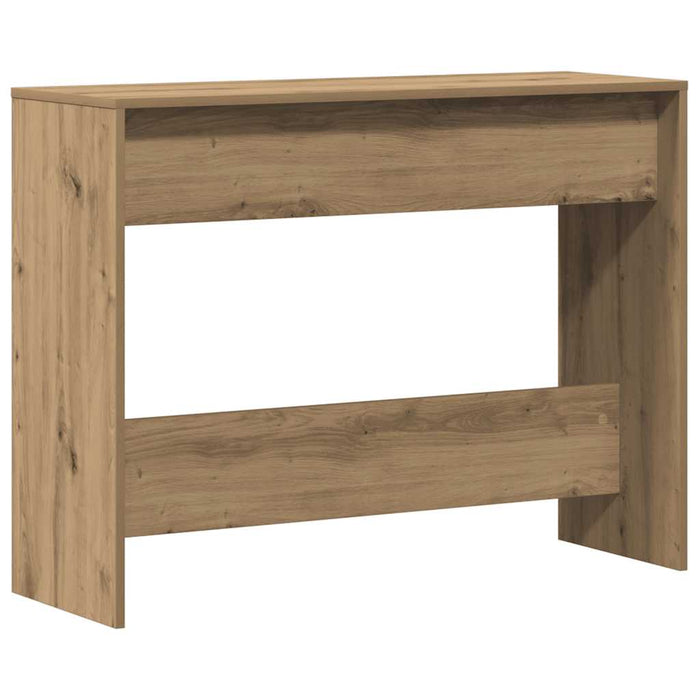 Măsuță consolă, stejar artizanal, 100x35x76,5cm, lemn prelucrat - WALTI WALTI