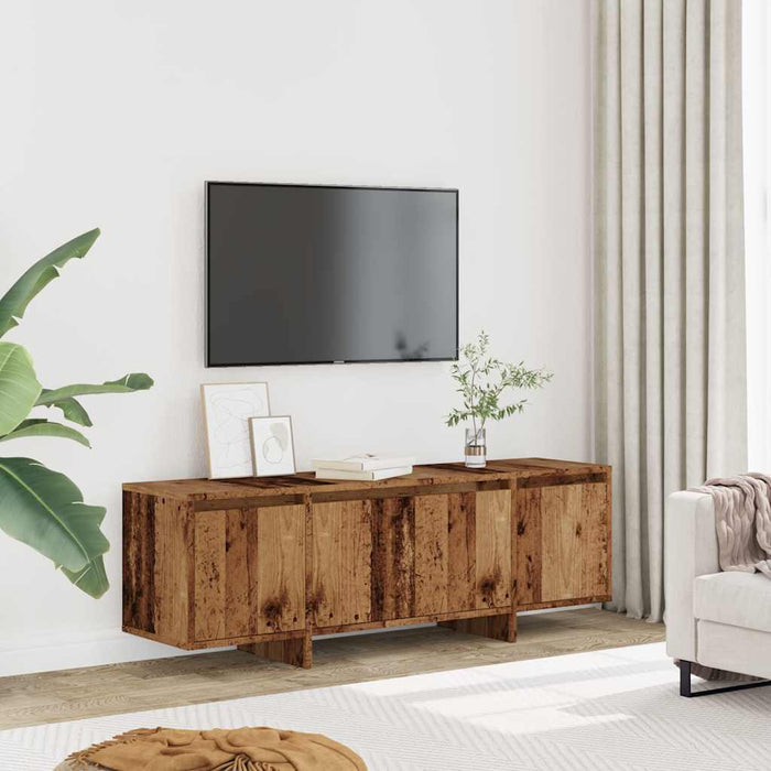 Comodă TV, lemn vechi, 120x30x40,5 cm, lemn prelucrat - WALTI WALTI
