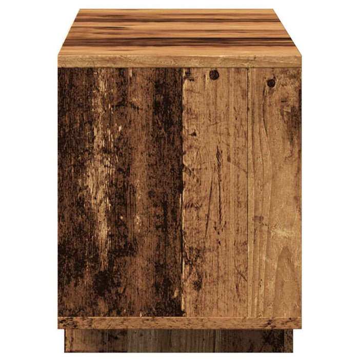 Comodă TV, lemn vechi, 120x30x40,5 cm, lemn prelucrat - WALTI WALTI