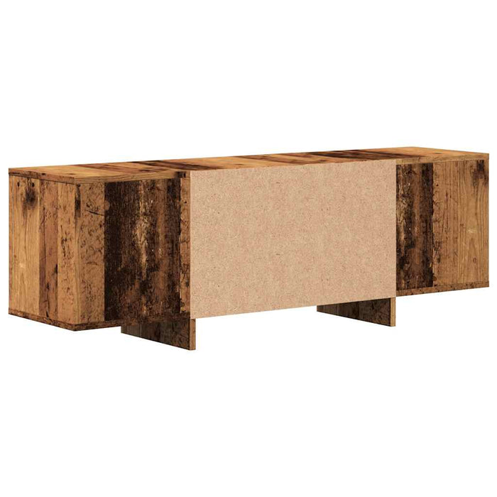 Comodă TV, lemn vechi, 120x30x40,5 cm, lemn prelucrat - WALTI WALTI