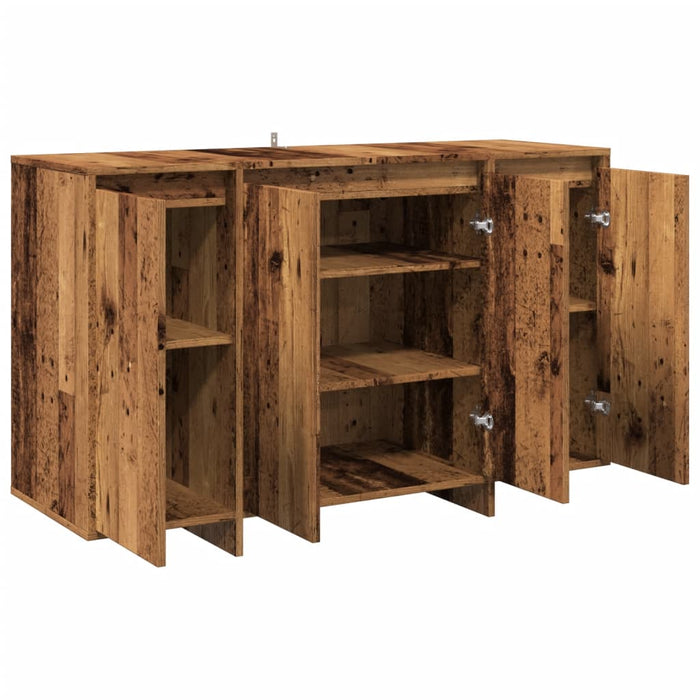 Dulap, lemn vechi, 120x41x75 cm, lemn prelucrat WALTI