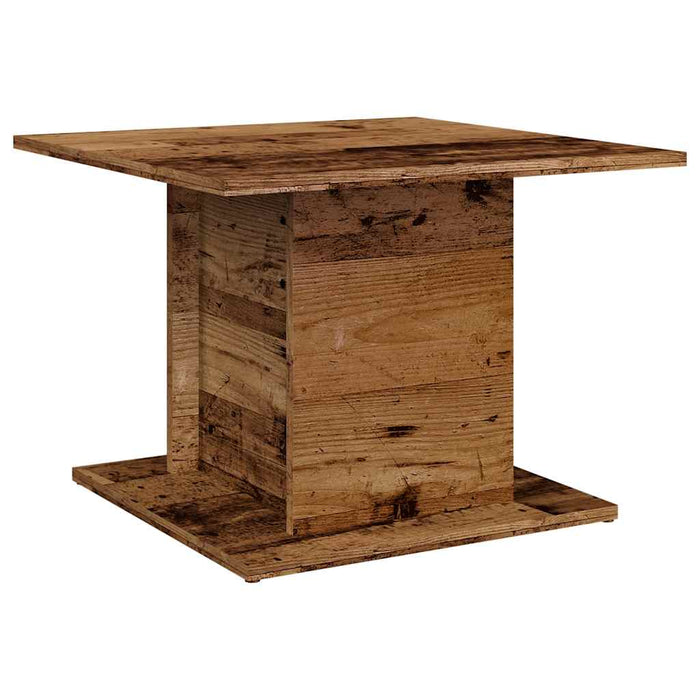 Măsuță de cafea, lemn vechi, 55,5x55,5x40 cm, lemn prelucrat - WALTI WALTI