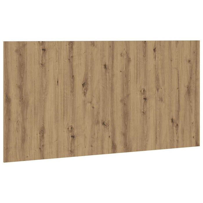 Tăblie de pat cu LED, stejar artizanal, 160x1,5x80 cm, lemn - WALTI WALTI
