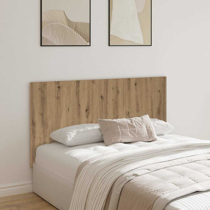 Tăblie de pat cu LED, stejar artizanal, 160x1,5x80 cm, lemn - WALTI WALTI