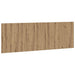 Tăblie pat de perete lemn artizanal 240x1,5x80 cm lemn compozit - WALTI WALTI