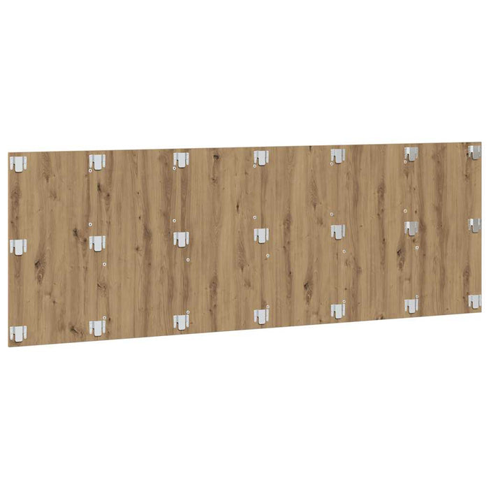 Tăblie pat de perete lemn artizanal 240x1,5x80 cm lemn compozit - WALTI WALTI
