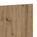 Tăblie pat de perete lemn artizanal 240x1,5x80 cm lemn compozit - WALTI WALTI
