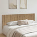 Tăblie pat de perete lemn artizanal 240x1,5x80 cm lemn compozit - WALTI WALTI