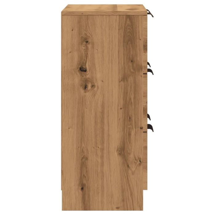 Dulap, stejar artizanal, 60x30x70 cm, lemn prelucrat - WALTI WALTI