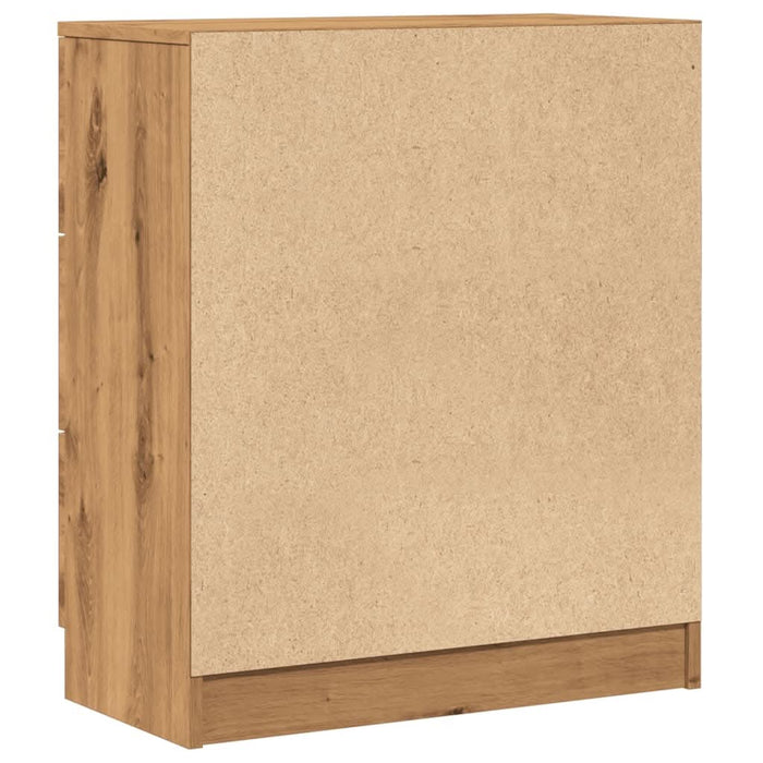 Dulap, stejar artizanal, 60x30x70 cm, lemn prelucrat - WALTI WALTI