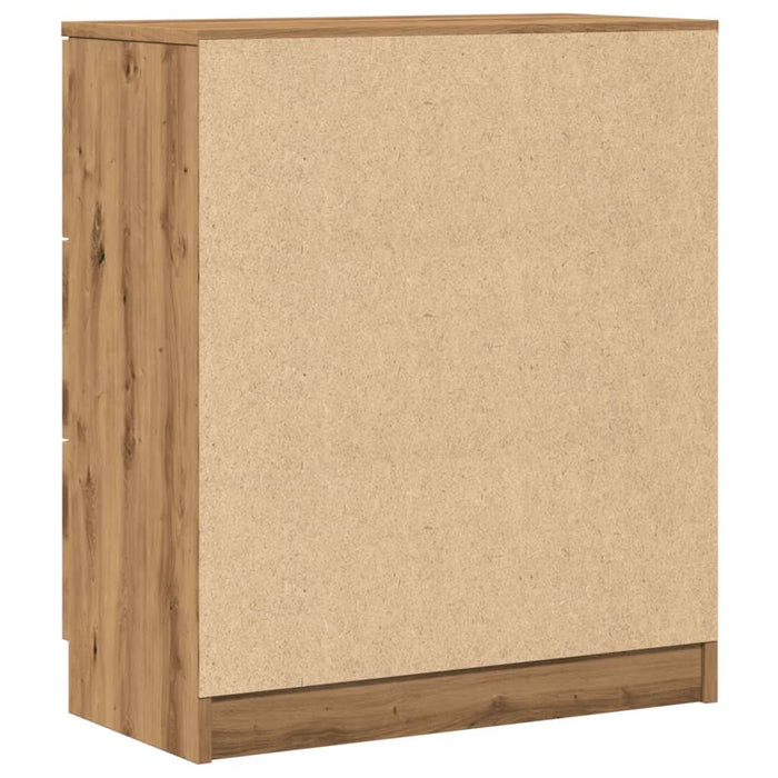 Dulap, stejar artizanal, 60x30x70 cm, lemn prelucrat - WALTI WALTI