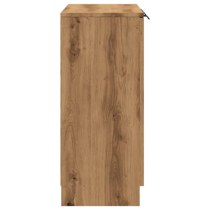 Dulap, stejar artizanal, 90,5x30x70 cm, lemn prelucrat - WALTI WALTI
