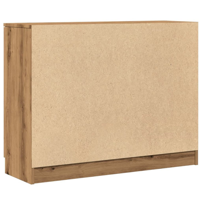 Dulap, stejar artizanal, 90,5x30x70 cm, lemn prelucrat - WALTI WALTI