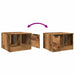 Masuta de cafea lemn vechi 50x50x36 cm lemn prelucrat - WALTI WALTI