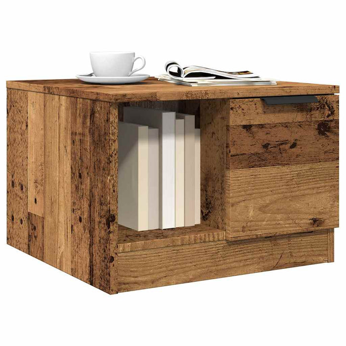 Masuta de cafea lemn vechi 50x50x36 cm lemn prelucrat - WALTI WALTI