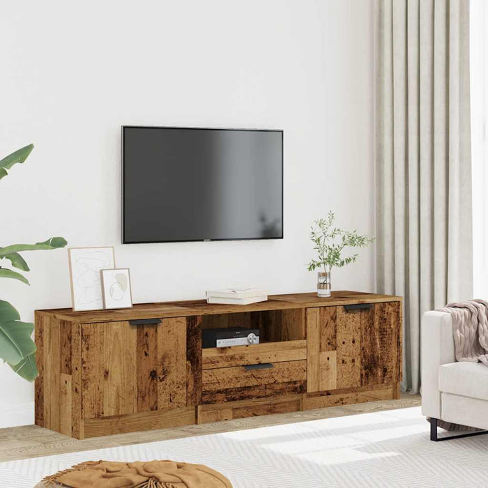 Dulap TV Lemn vechi 140x35x40 cm Lemn prelucrat - WALTI WALTI