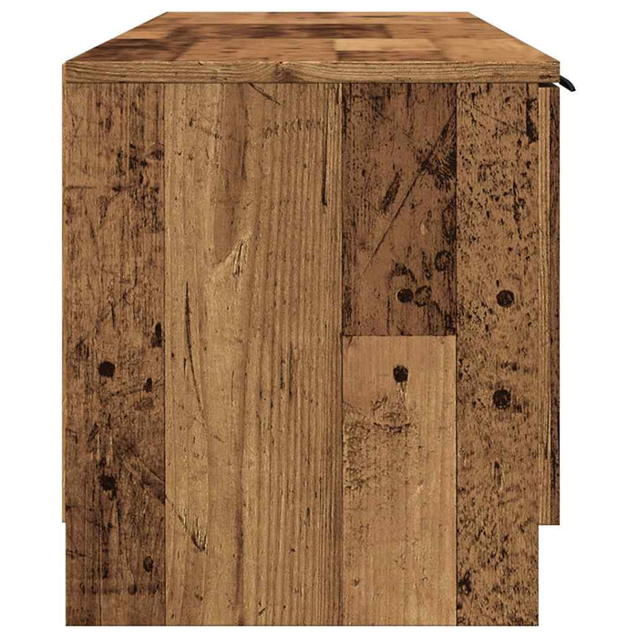 Dulap TV Lemn vechi 140x35x40 cm Lemn prelucrat - WALTI WALTI