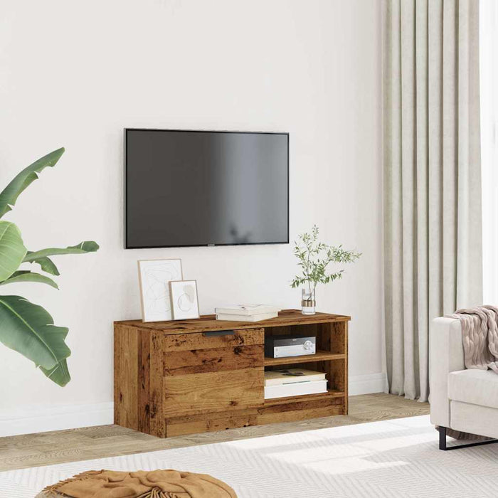 Dulap TV Lemn vechi 80x35x36,5 cm Lemn prelucrat - WALTI WALTI