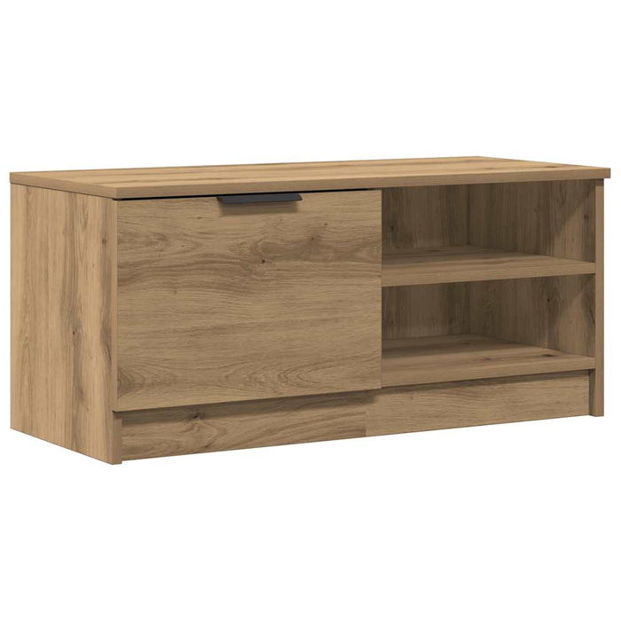Dulapuri TV 2 buc. stejar artizanal 80x35x36,5cm lemn prelucrat - WALTI WALTI
