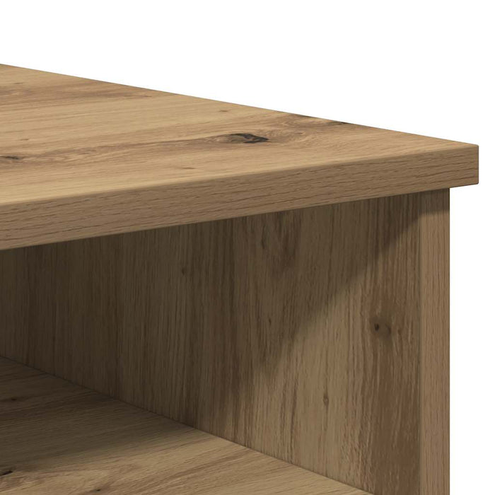 Dulapuri TV 2 buc. stejar artizanal 80x35x36,5cm lemn prelucrat - WALTI WALTI