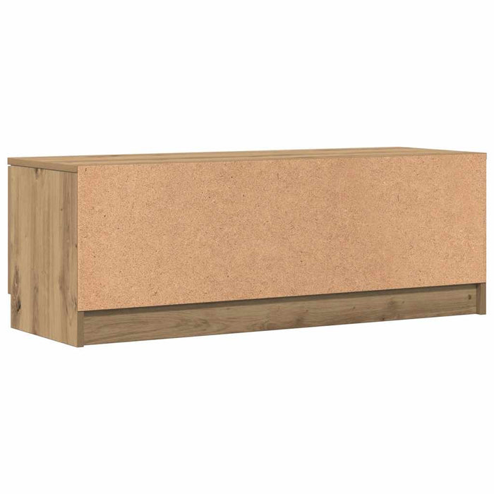 Comodă TV,stejar artizanal 102x35x36,5 cm, lemn prelucrat - WALTI WALTI
