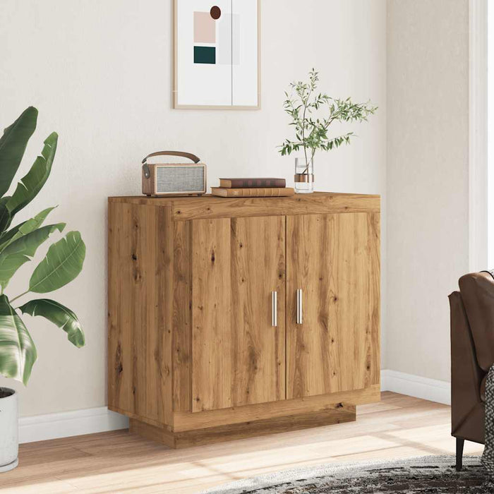 Dulap, Stejar artizanal, 80x40x75 cm, lemn prelucrat - WALTI WALTI