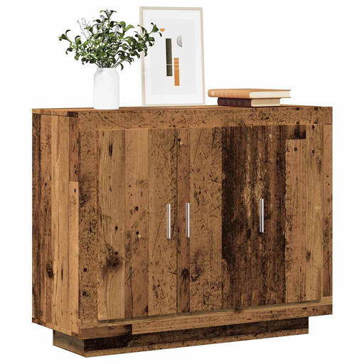 Dulap, lemn vechi, 92x35x75 cm, lemn compozit - WALTI WALTI
