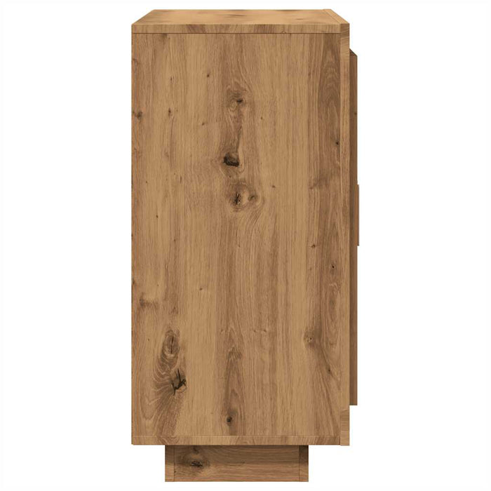 Dulap, Stejar artizanal, 92x35x75 cm, lemn compozit - WALTI WALTI